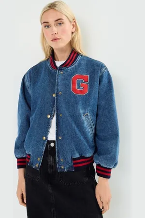 GANT Vêtements Denim Varsity Jacket