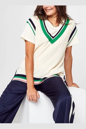 GANT Vêtements Striped Rib Knit Vest