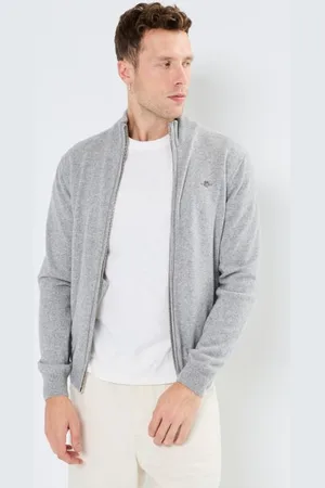 GANT Vêtements Superfine Lambswool Zip Cardigan
