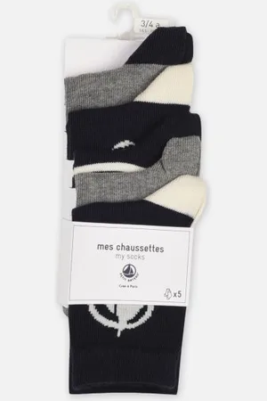 Petit Bateau Chaussettes et collants Chaussettes - Lot de 5 - Enfant