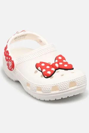 Crocs Sandales et nu-pieds Disney Minnie Mouse Cls Clg T Whi/Red pour Enfant