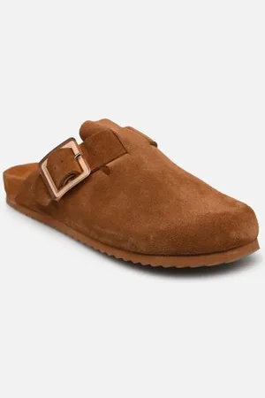 Colors of California Mules et sabots Sabot en suede avec boucle HC.BIO086 pour Femme