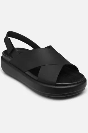 Crocs Sandales et nu-pieds Brooklyn Luxe Cross Strap pour Femme