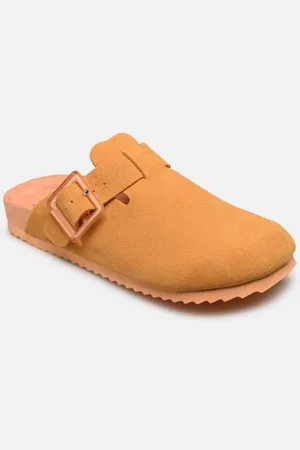 Colors of California Mules et sabots Sabot en suede avec boucle HC.BIO086 pour Femme