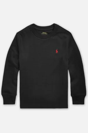 Ralph Lauren Vêtements T-shirt manches longues en jersey kids