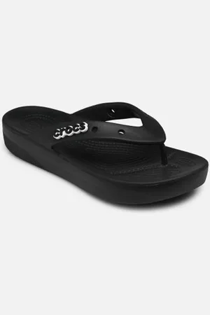 Crocs Tongs Classic Platform Flip W pour Femme