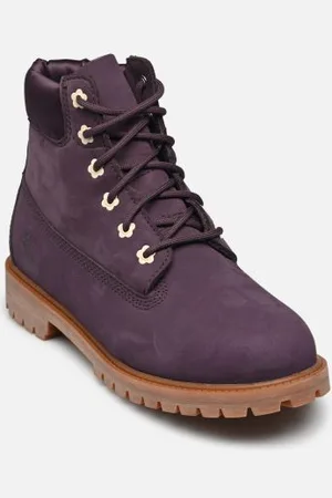 Timberland Bottes PREMIUM 6 INCH LACE UP WATERPROOF BOOT TB pour Enfant