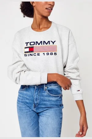 Tommy Hilfiger Vêtements Tjw Super Crop Modern Ath Crew