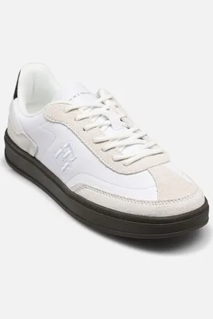 Tommy Hilfiger Baskets TH HERITAGE COURT SNEAKER LTHR pour Femme