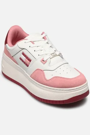 Tommy Hilfiger Baskets TJW RETRO BASKET FLATFORM MIX pour Femme