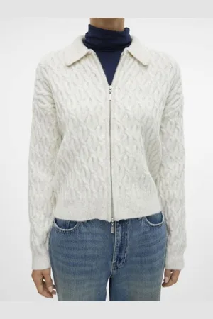 VERO MODA Vêtements VMMEFFA LS ZIP CARDIGAN VMA