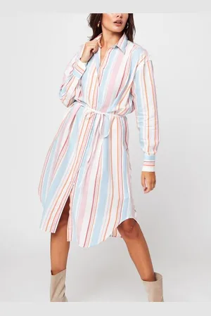 GANT Vêtements Multistripe Shirt Dress