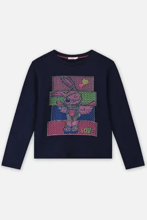 Billieblush Vêtements Tee-Shirt Manches Longues U15C03
