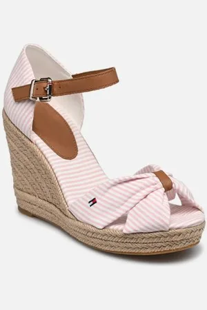 Tommy Hilfiger Espadrilles BASIC SEERSUCKER HIGH WEDGE pour Femme