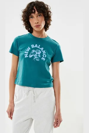 New Balance Vêtements NB Essentials Bloomy Short Sleeve Boxy T-Shirt
