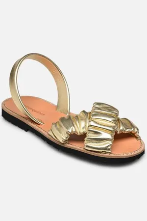MINORQUINES Sandales et nu-pieds Avarca Illueca Métal pour Femme