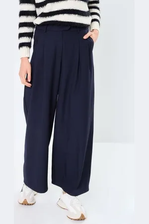 Molly Bracken Vêtements LADIES WOVEN WIDE PANTS