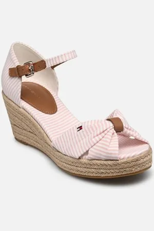 Tommy Hilfiger Espadrilles HIGH WEDGE SEERSUCKER pour Femme