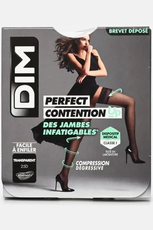 Dim Chaussettes et collants Up Perfect Contention Transparent 25D