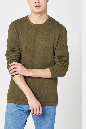 Only & Sons Vêtements ONSPANTER LIFE 12 STRUC CREW KNIT NOOS