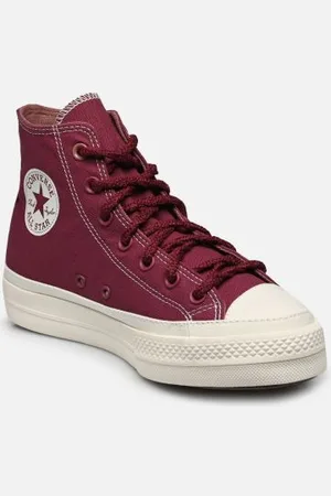 Converse Baskets Chuck Taylor All Star Lift Platform Workwear Textiles Hi W pour Femme