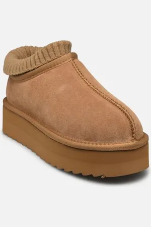 Colors of California Chaussons Eggy platform with sock pour Femme