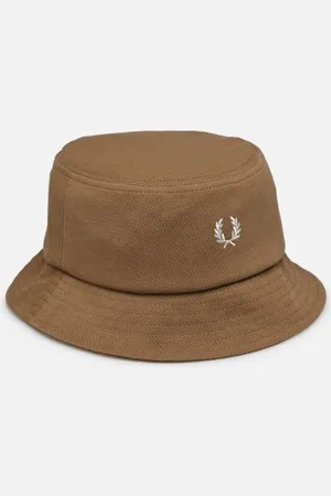 Fred Perry Chapeaux PIQUE BUCKET HAT