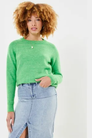 SELECTED Vêtements Slflulu Ls Knit O-Neck B Noos