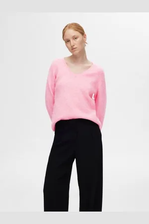 SELECTED Vêtements SLFLULU NEW LS KNIT V-NECK B NOOS