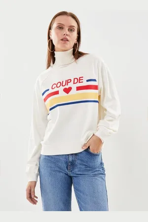 Pieces® Vêtements PCLIVA LS PRINT SWEAT KAC FC