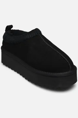 Colors of California Chaussons Eggy platform bold stitching pour Femme