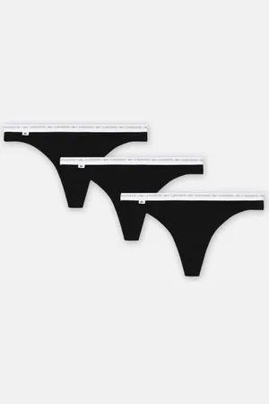Lacoste Vêtements Lot de 3 strings 8F1341