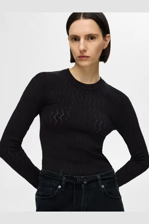 SELECTED Vêtements SLFCABALA LS KNIT O-NECK