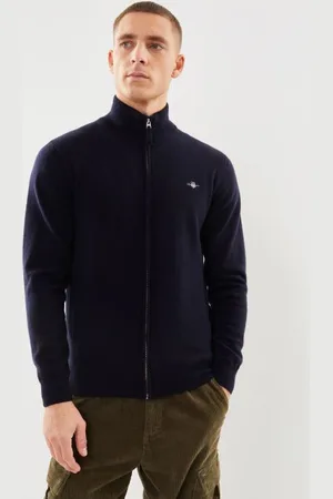 GANT Vêtements Superfine Lambswool Zip Cardigan new