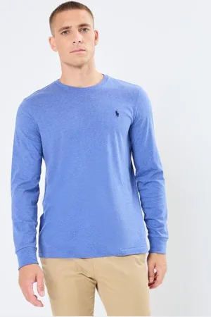 Ralph Lauren Vêtements T-shirt ajusté manches longues en jersey 710671468