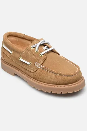 Rose et Martin Chaussures à lacets STELLIO Cuir pour Enfant