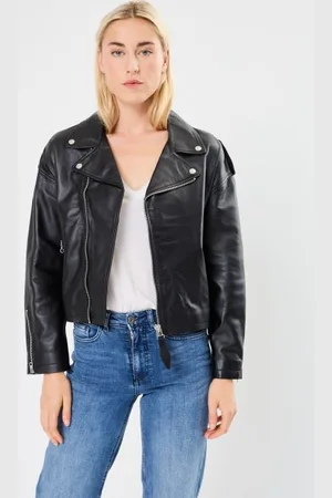 Schott NYC Vêtements Perfecto Court Avec Doublure Cashmire