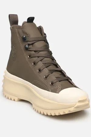 Converse Baskets Run Star Hike Hi Weatherized Leather pour Femme