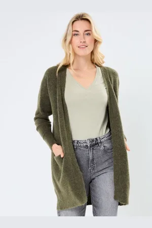 SELECTED Vêtements Slflulu New Ls Knit Long Cardigan B Noos