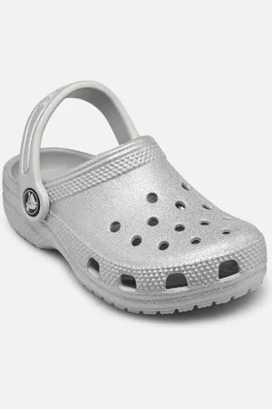 Crocs Sandales et nu-pieds Classic Glitter Clog pour Enfant
