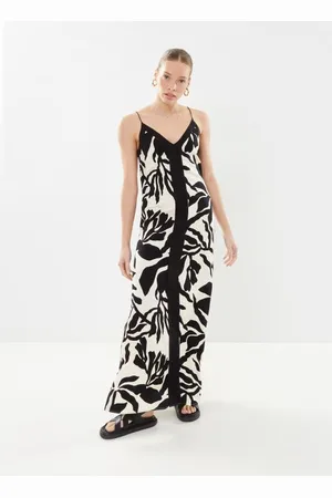 GANT Vêtements Palm Print Strap Dress