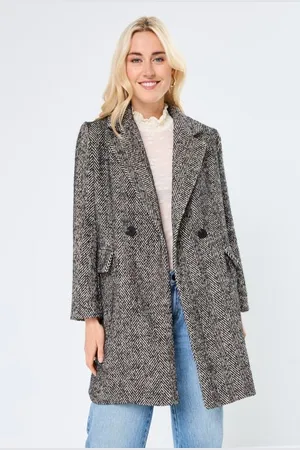 Molly Bracken Vêtements LADIES WOVEN COAT