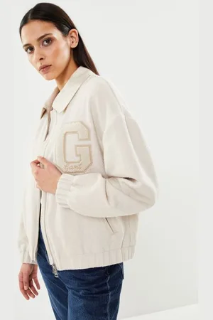 GANT Vêtements Textured Varsity Jacket