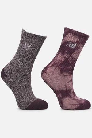 New Balance Chaussettes et collants Lifestyle Tie Dye Midcalf Socks 2Pack