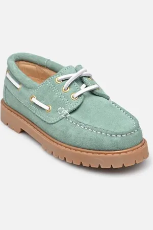 Rose et Martin Chaussures à lacets STELLIO Cuir pour Enfant
