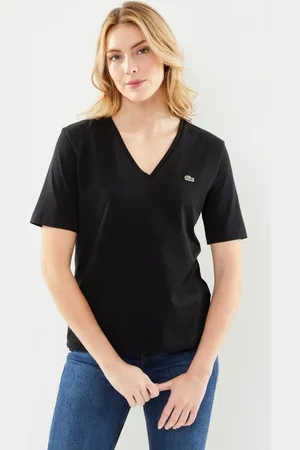 Lacoste Vêtements Tee Shirt col V TF7300