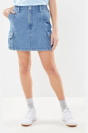 Vans Vêtements Side walk Denim Skirt