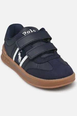 Ralph Lauren Baskets Heritage Court Iii Ez T-Toe pour Enfant