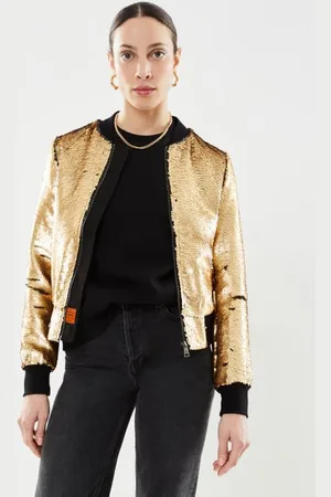 Bombers Original Vêtements Glitter Women