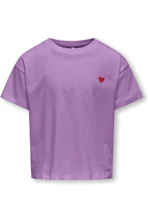 ONLY Vêtements Kogmaiken Life Cropheart Ss Top Jrs Noos 15347634